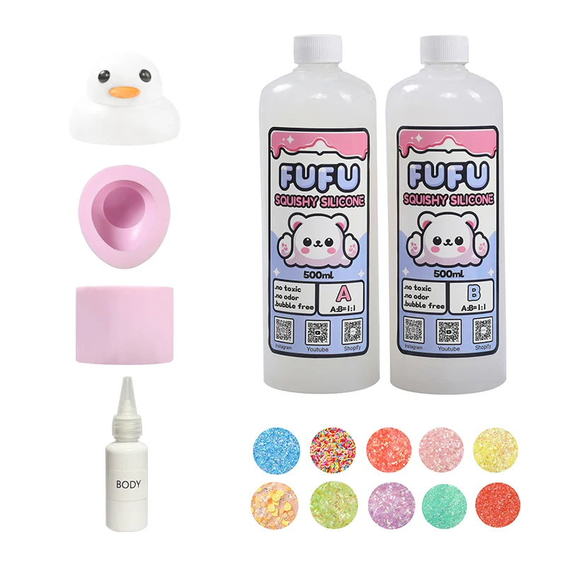 2100g Ruber Duck Squishy Mold