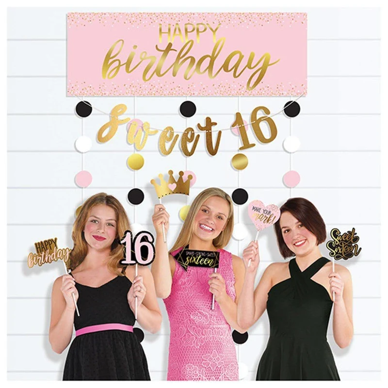 Blush Sixteen - Photo Booth Kit