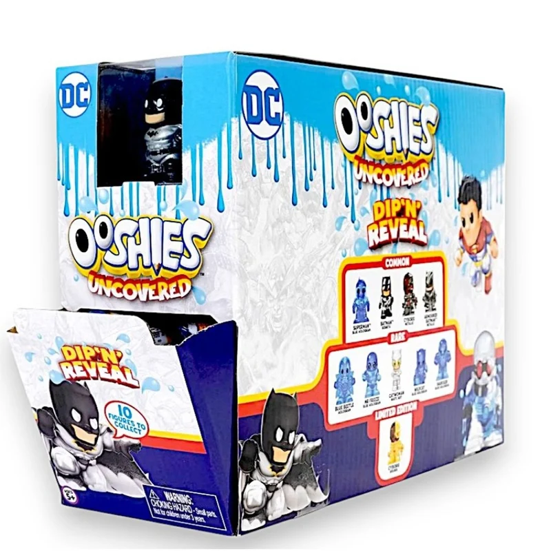 DC Ooshies Uncovered Dip N Reveal Blind Capsule, 1 Count
