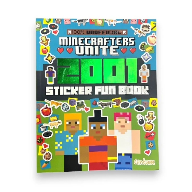 Minecraft 2001 Sticker Fun Book, 1 Count