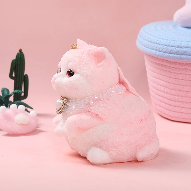 800g Giant Pink Cat Taba Squishy