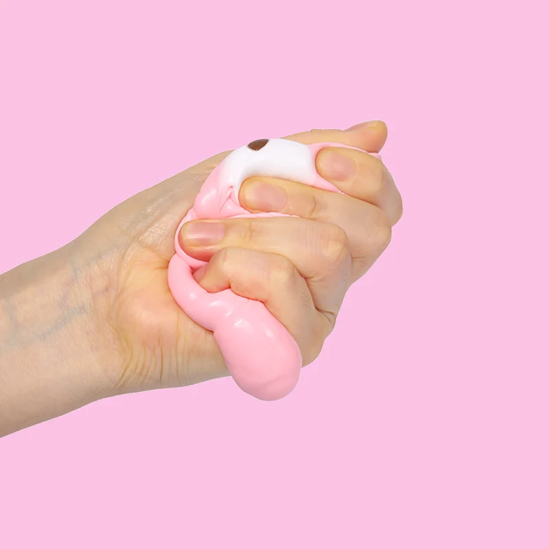 75g Cute Little Pink Kitties Taba Squishy