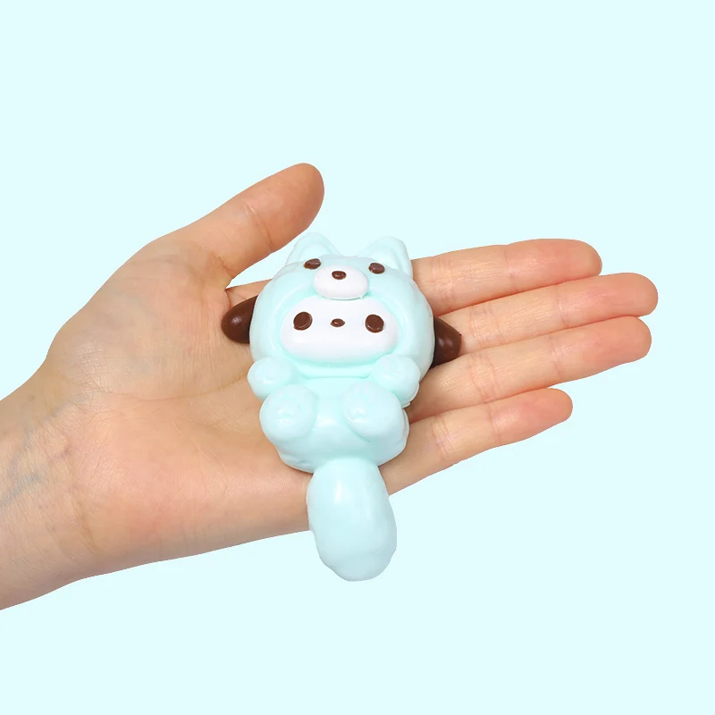 75g Cute Little Green Kitties Taba Squishy