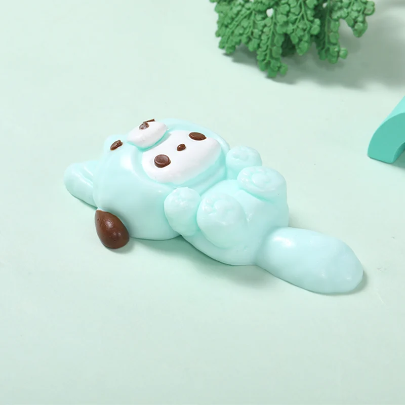 75g Cute Little Green Kitties Taba Squishy