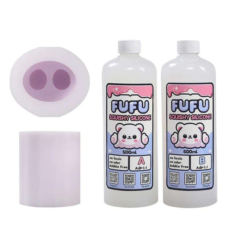 800g Giant Pou Squishy Mold