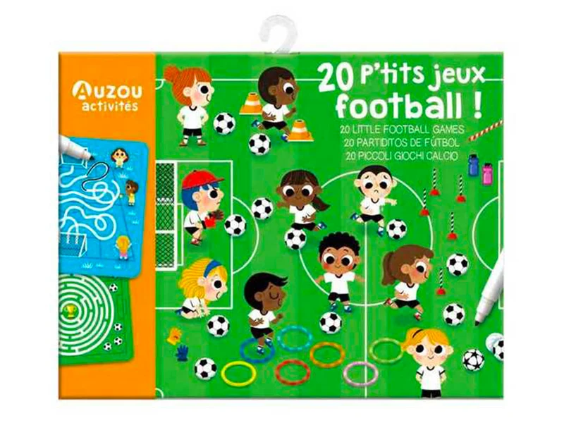 20 P'tits Jeux de Football - Auzou