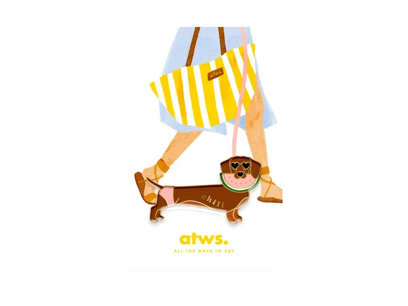 Pin's Chill Doggy Teckel - ATWS