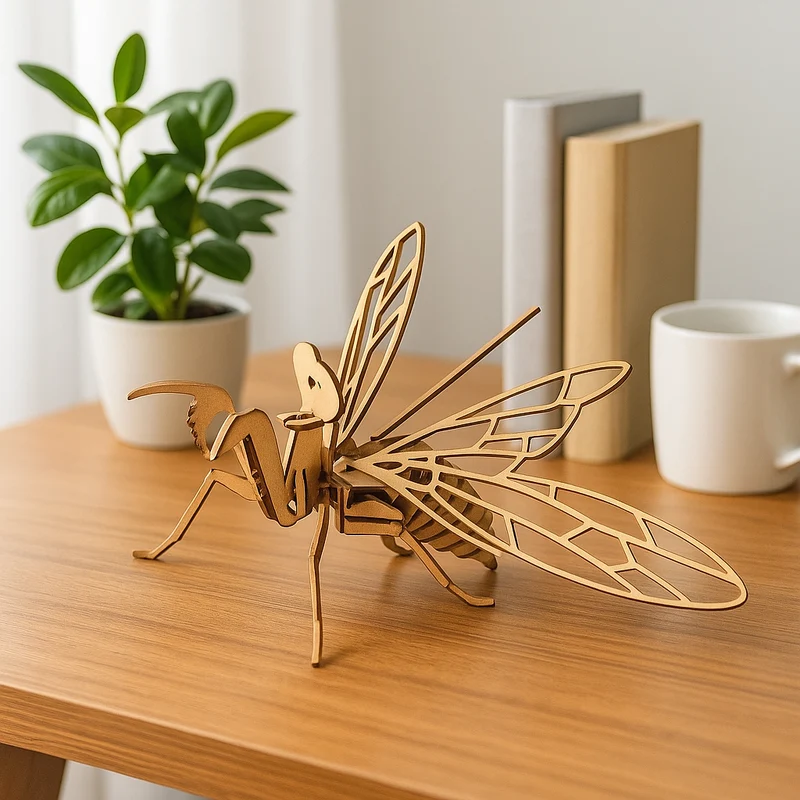 Puzzle 3D Bois – Insectes