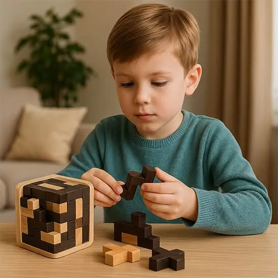 CASSE TETE EN BOIS – Cube 54 Pièces