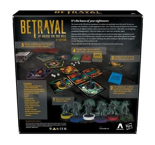 Betrayal At House On The Hill 3rd Edition - 3e édition