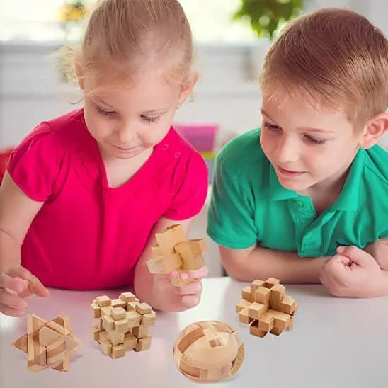 CASSE TETE EN BOIS – Coffret 9 Pièces