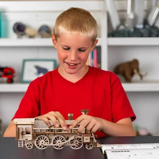 Puzzle 3D Bois – Locomotive