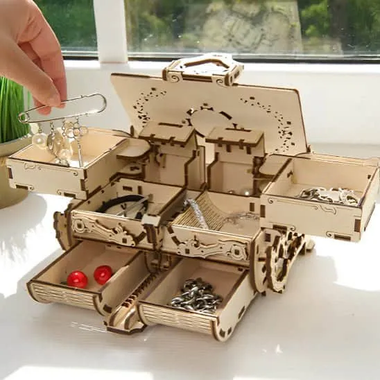 Puzzle 3D Bois – Boîte à Bijoux