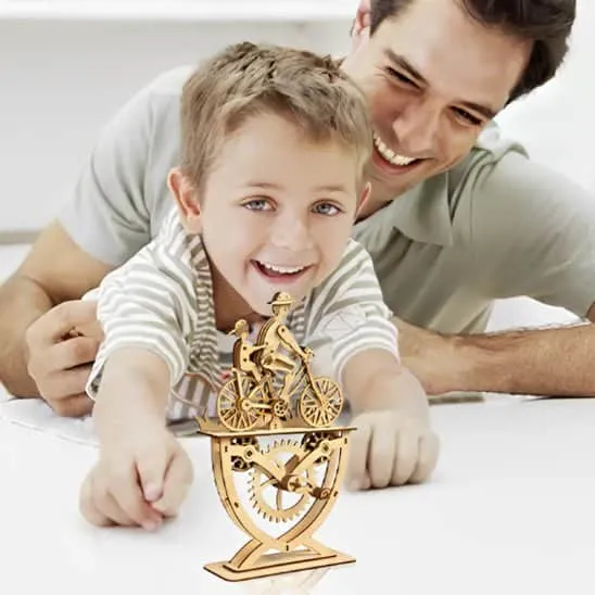 Puzzle 3D Bois – Balade à Vélo