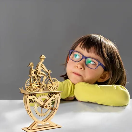 Puzzle 3D Bois – Balade à Vélo