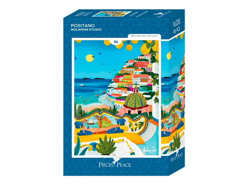 Mini Puzzle – Positano 96 pièces - Pieces&Peace