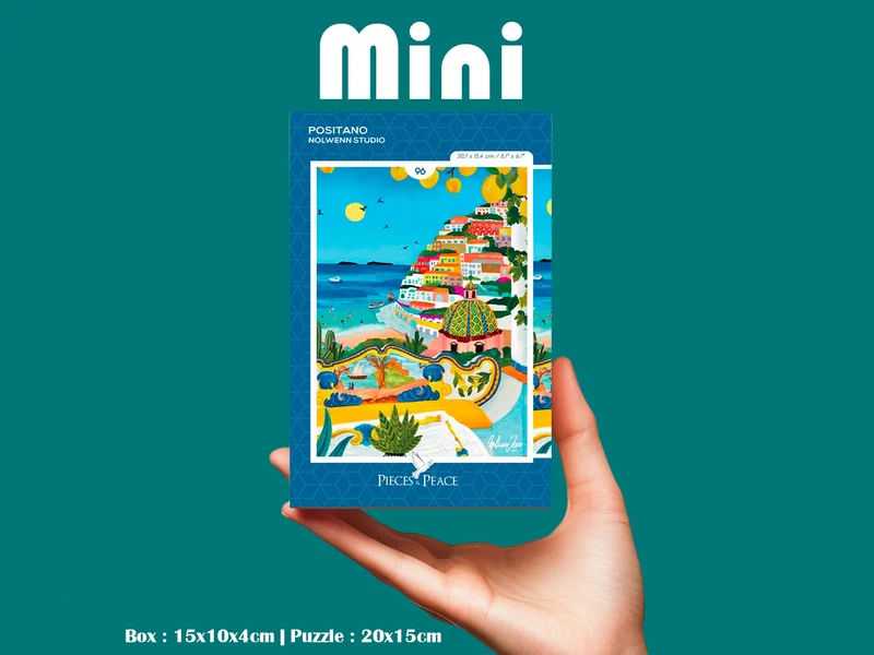 Mini Puzzle – Positano 96 pièces - Pieces&Peace