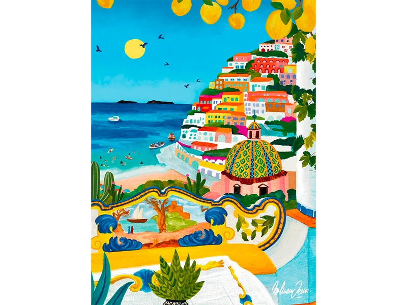 Mini Puzzle – Positano 96 pièces - Pieces&Peace