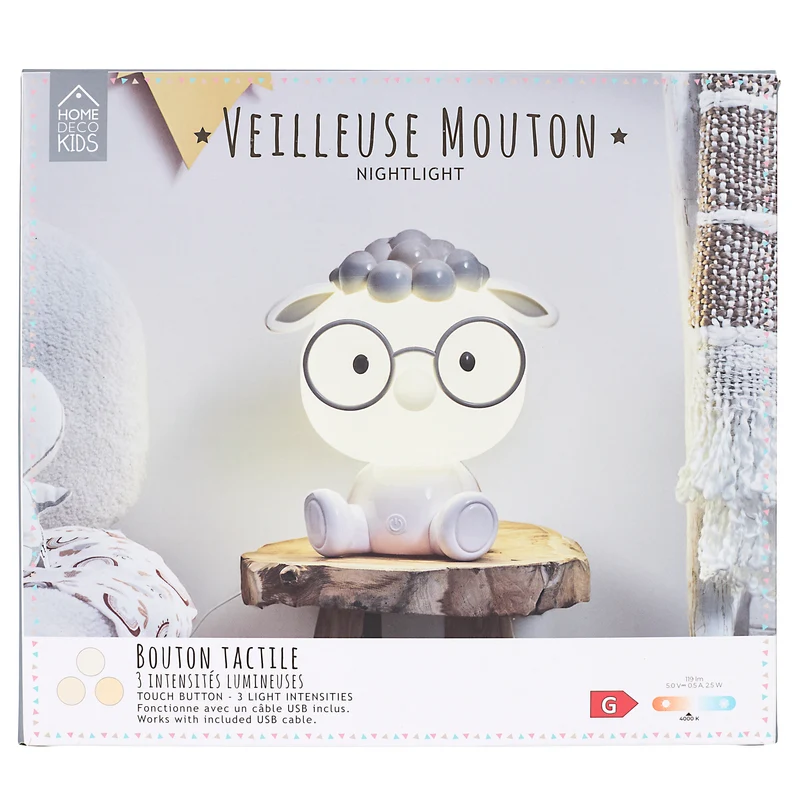 VEILLEUSE MOUTON TACTILE