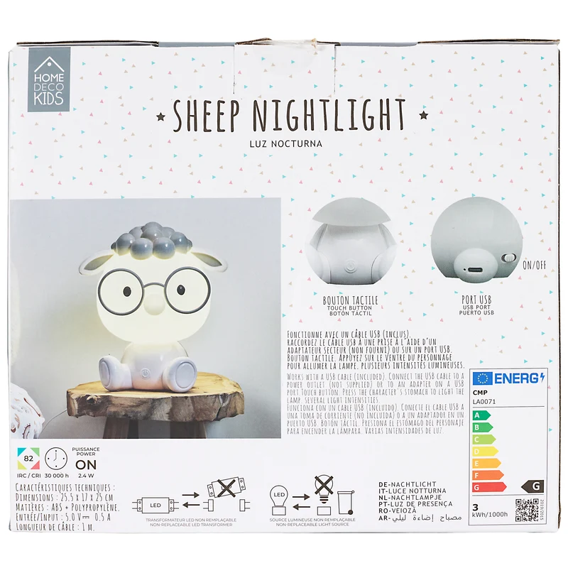 VEILLEUSE MOUTON TACTILE