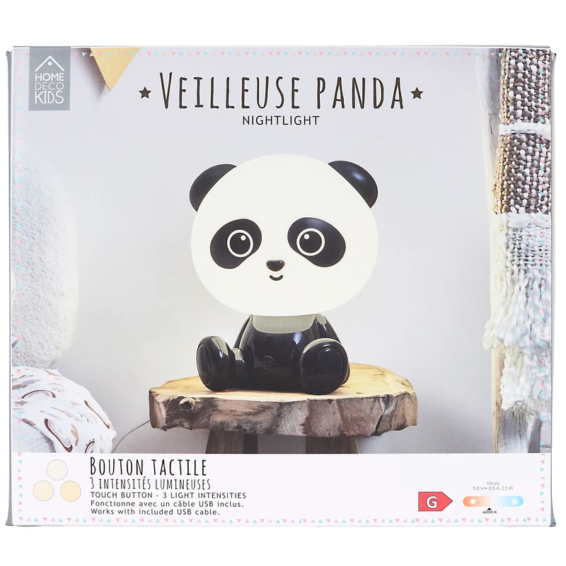 LAMPE VEILLEUSE PANDA