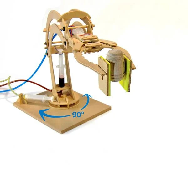 Hydraulic Robotic Arm / Bras robotique hydraulique