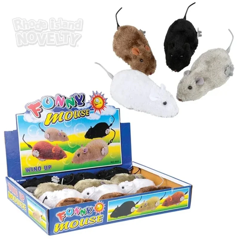 Wind-Up Mouse, 6 Inches, Assortment, 1 Count