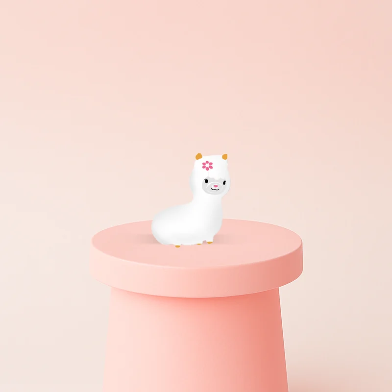 Blossom Llama Soft EVA Stress Relief Toy