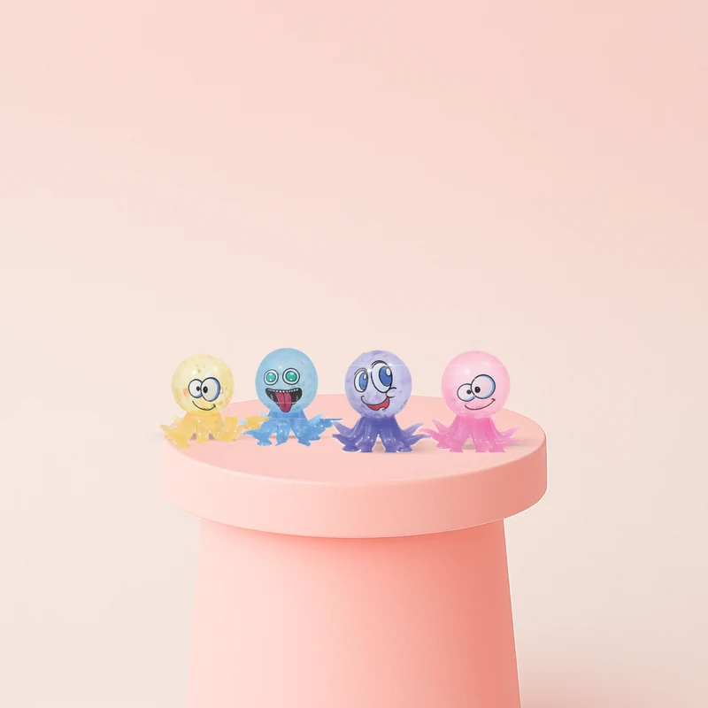Octopus with Suction Cup Stress Relief Toy