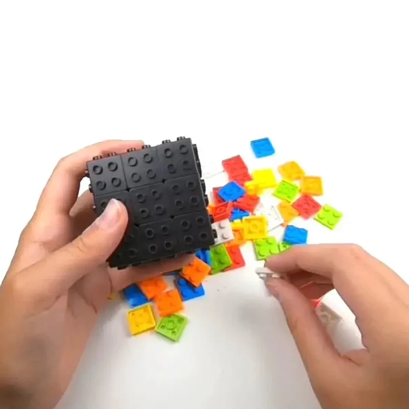 CASSE TETE – Cube 3x3 Building Blocks 2 en 1