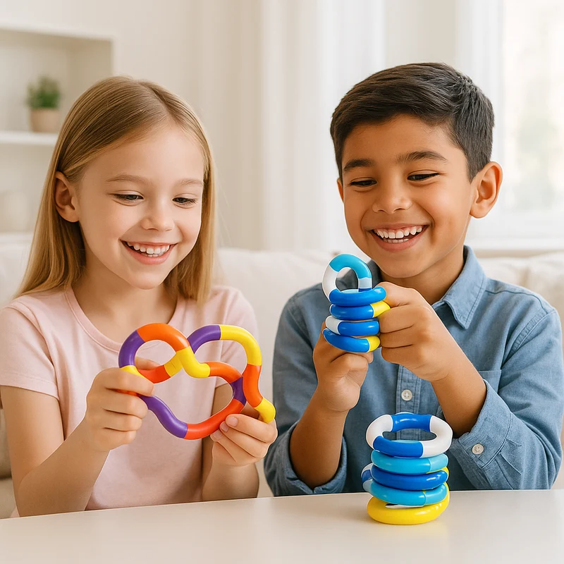 Tangle Fidget Toy Anti-Stress – Lot de 3