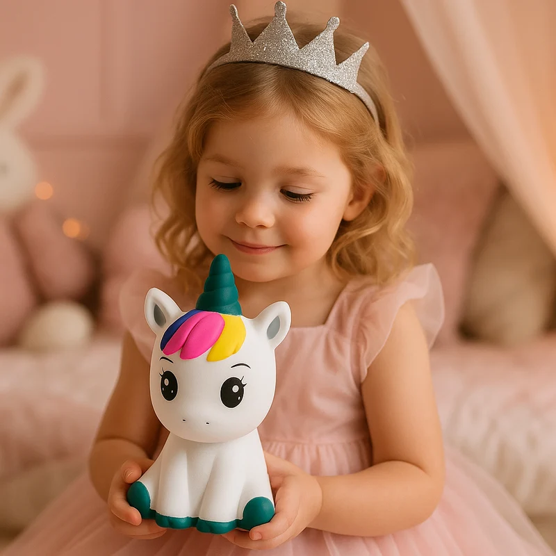 Squishy Licorne – Jouet Anti-Stress Kawaii