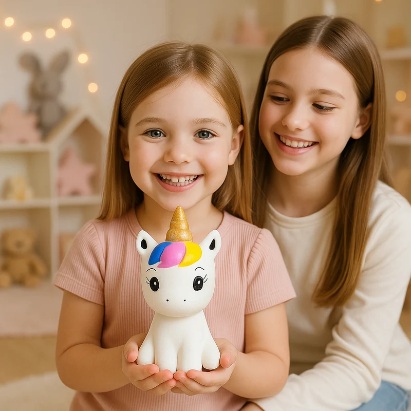 Squishy Licorne – Jouet Anti-Stress Kawaii