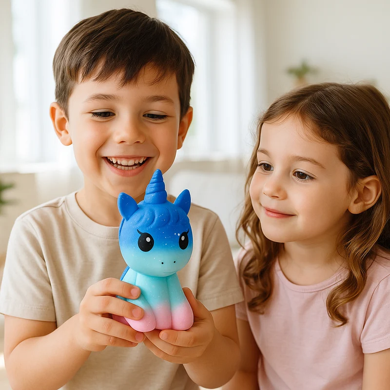 Squishy Licorne – Jouet Anti-Stress Kawaii