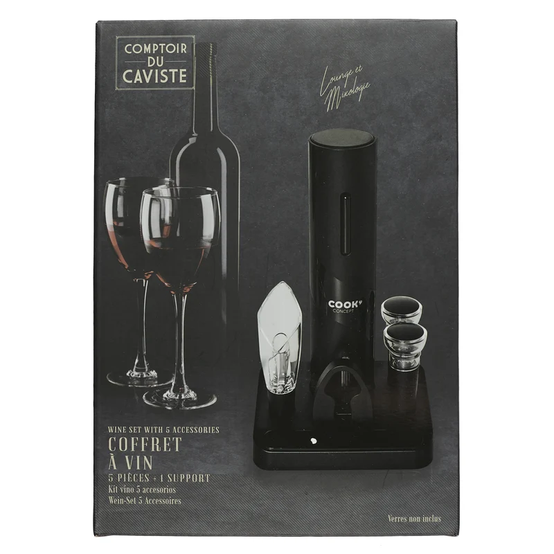 COFFRET VIN 5 ACCESSOIRES