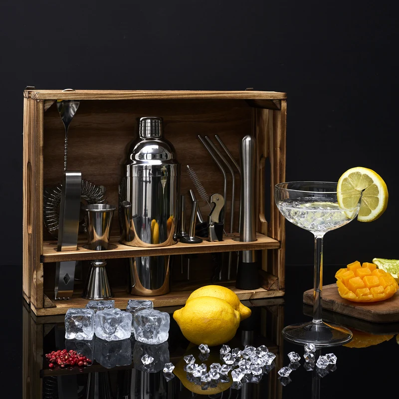 SET A COCKTAIL 16 ACCESSOIRES