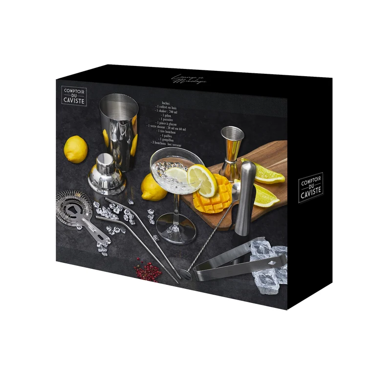 SET A COCKTAIL 16 ACCESSOIRES