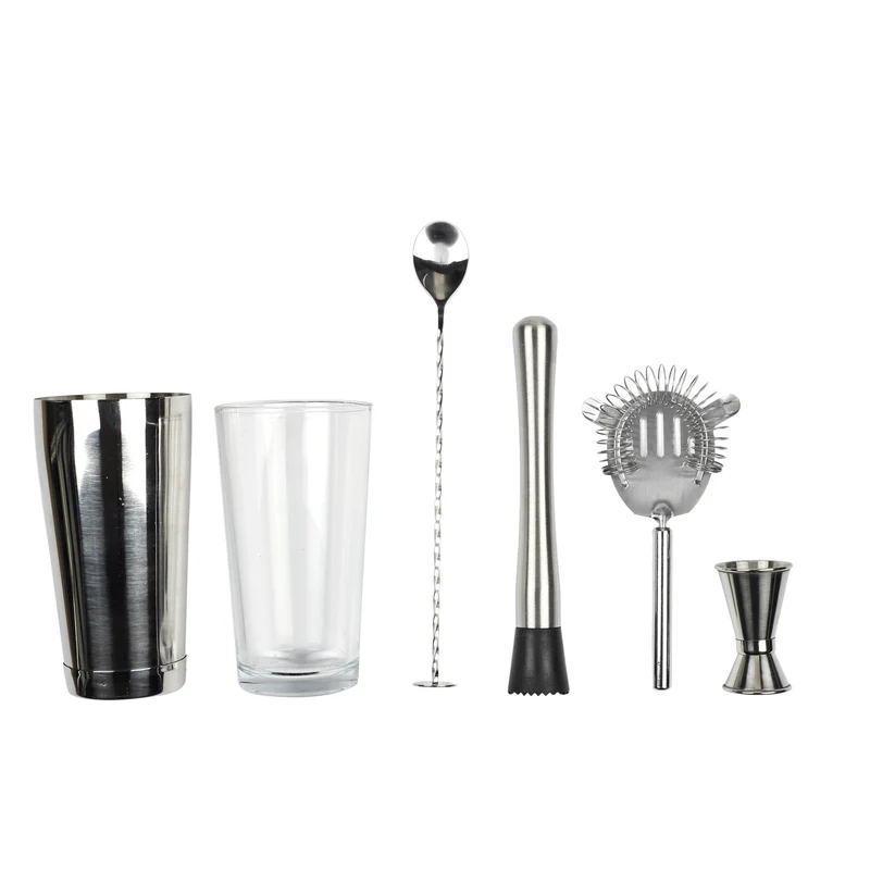 SET A COCKTAIL 5 ACCESSOIRES ET 50 RECETTES
