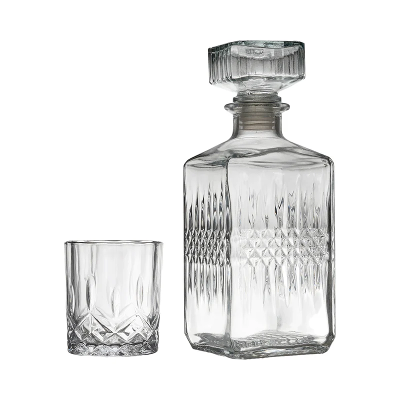 COFFRET CARAFE A WHISKY ET VERRE