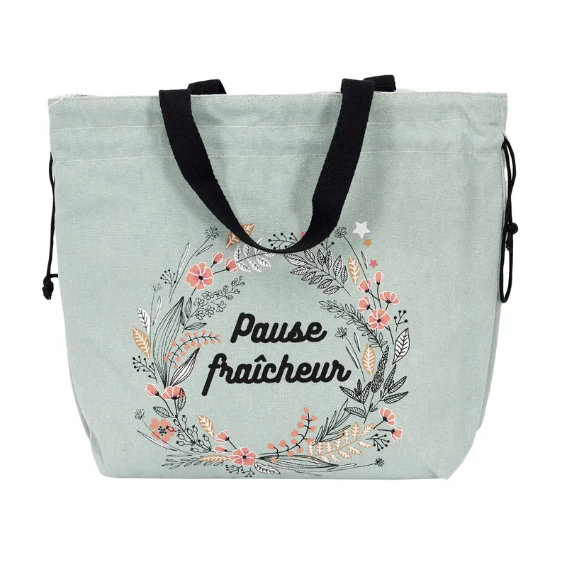 LUNCH BAG SAC FRAICHEUR EN TISSU 8L