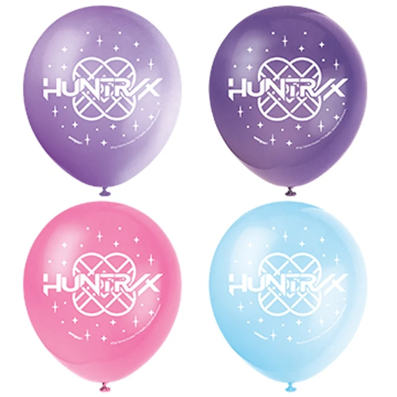 KPop Demon Hunters Latex Balloons, 12 Inches, 8 Count
