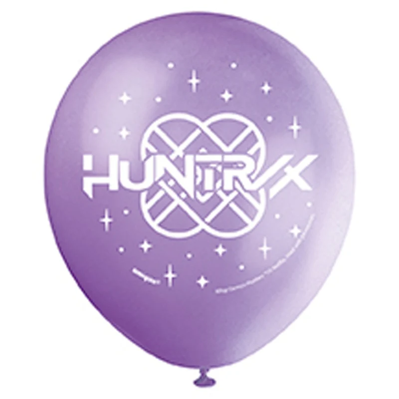 KPop Demon Hunters Latex Balloons, 12 Inches, 8 Count