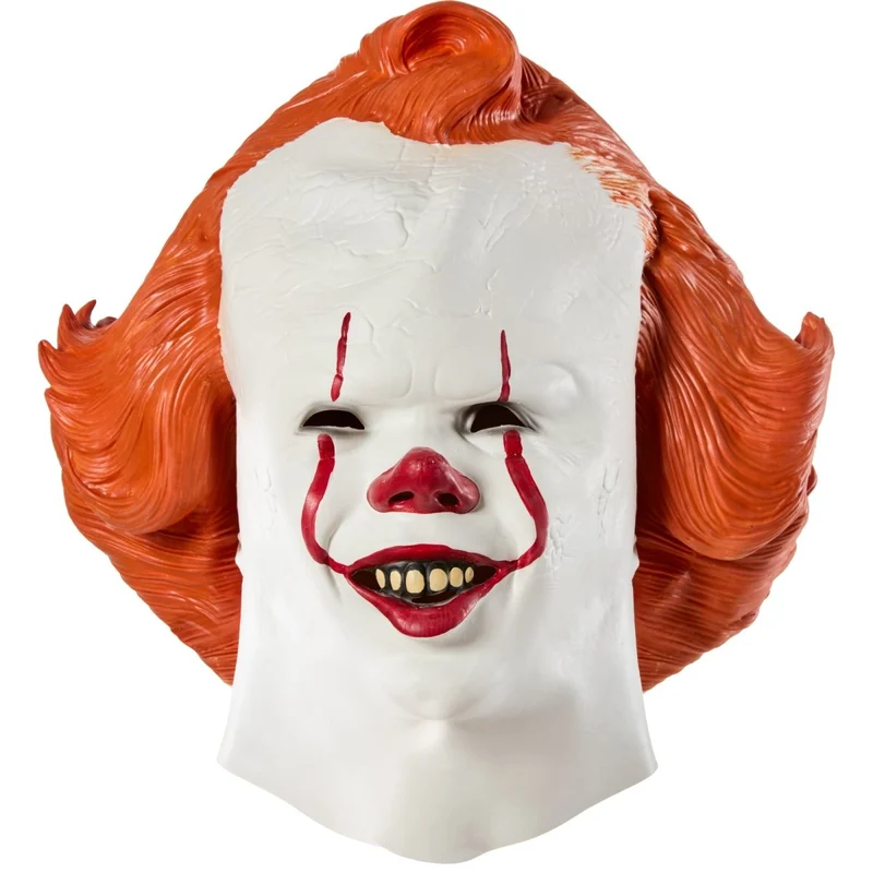Pennywise Overhead Latex Mask for Adults, IT the Movie