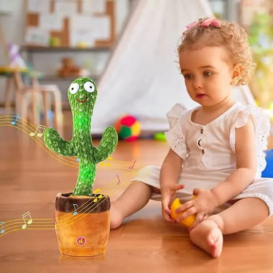 Cactus Dansant Marcus – Peluche Musicale Interactive