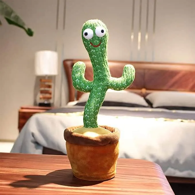 Cactus Dansant Marcus – Peluche Musicale Interactive