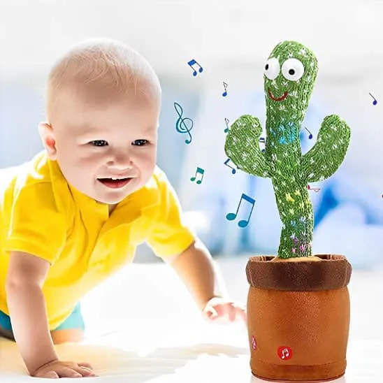 Cactus Dansant Marcus – Peluche Musicale Interactive