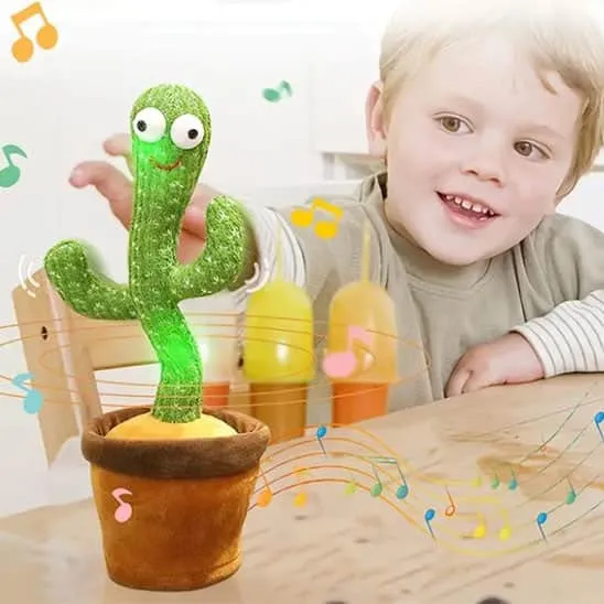 Cactus Dansant Marcus – Peluche Musicale Interactive