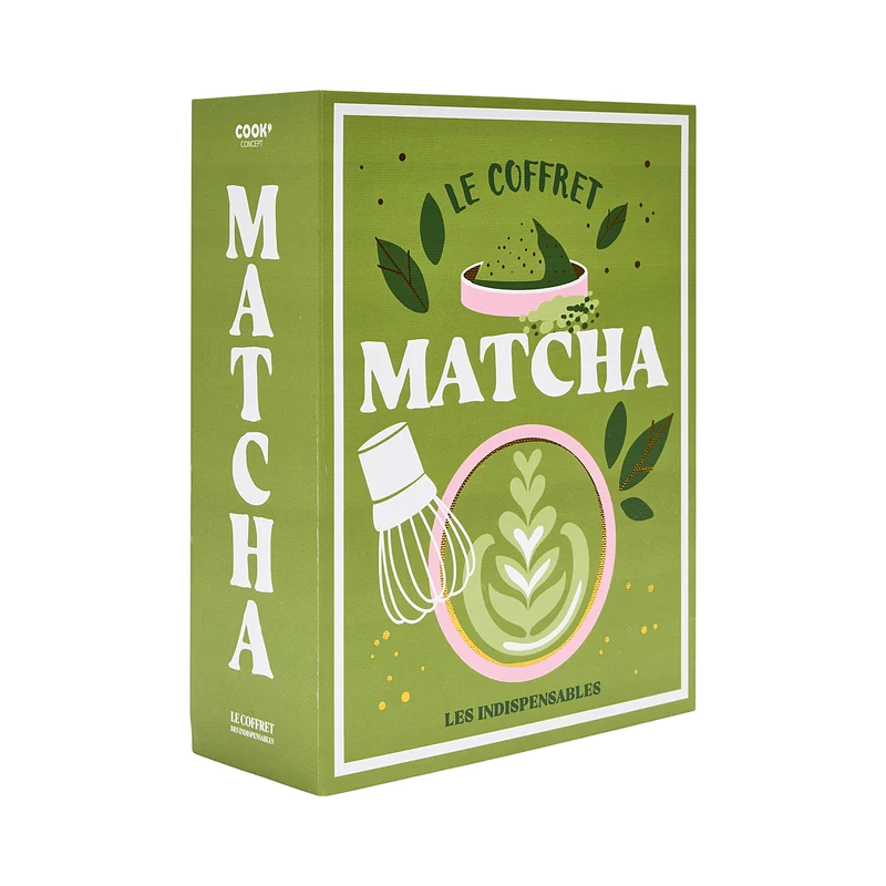 COFFRET LIVRE MATCHA 3 PCS