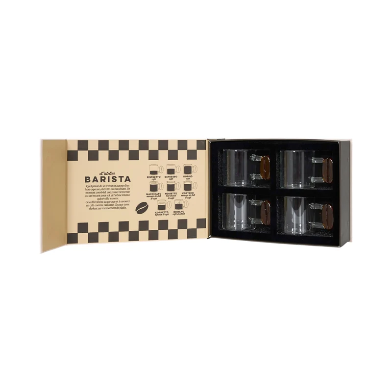 COFFRET LIVRE EXPRESSO 4PCS