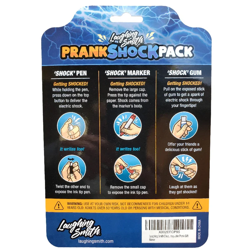 4pc Prank Shock Pack